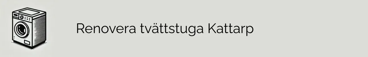 Renovera tvättstuga Kattarp